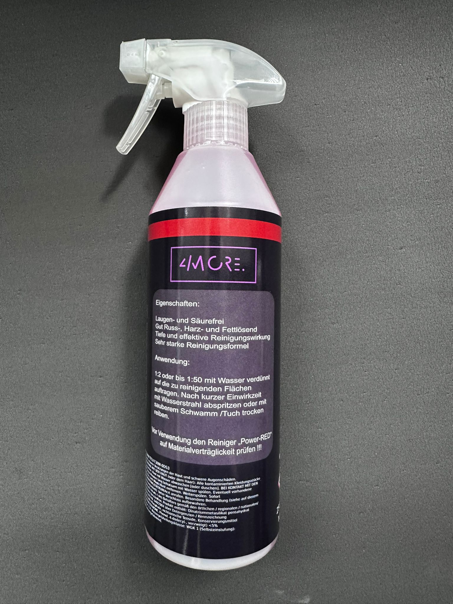 Power Red / Extremverschmutzungen