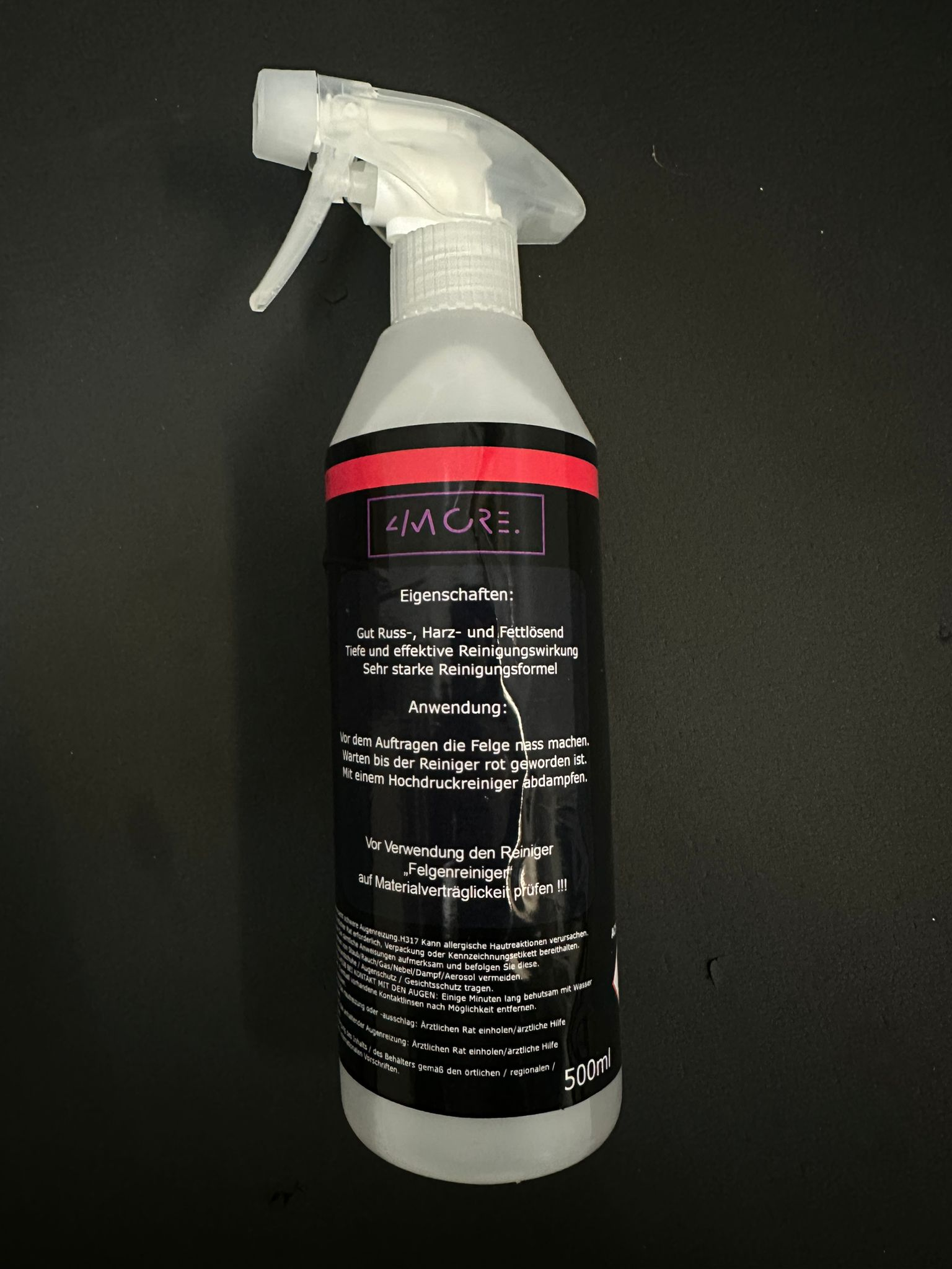 Felgenreiniger Wirkindikator