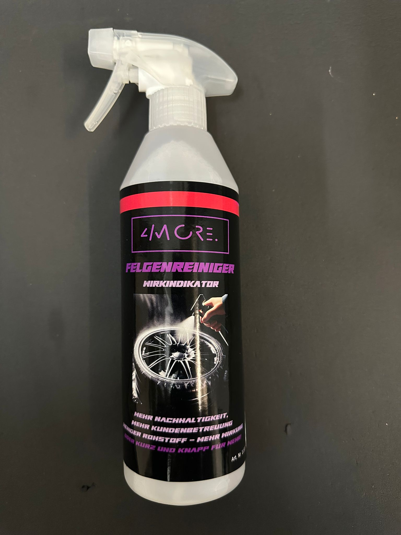 Felgenreiniger Wirkindikator