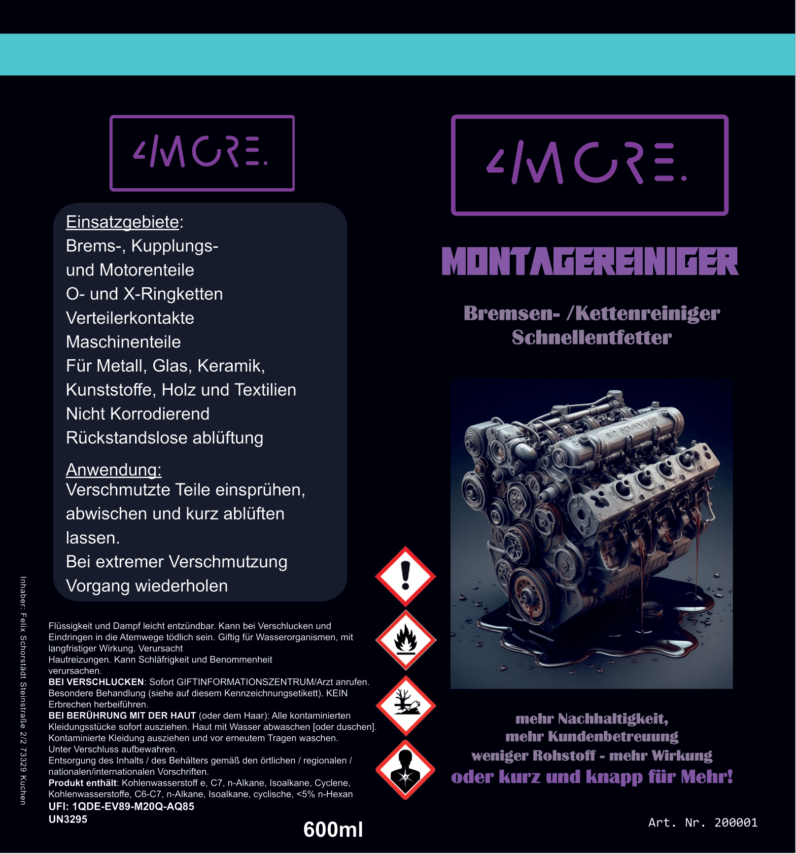 Montagereiniger Acetonfrei 600ml