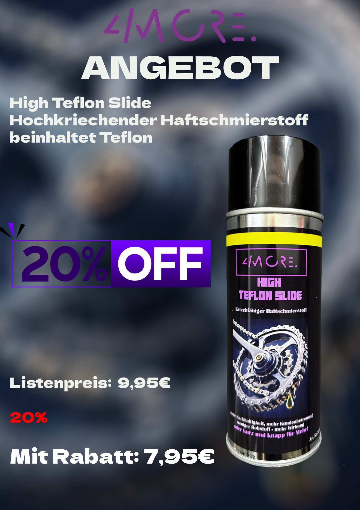 ANGEBOT High Teflon Slide