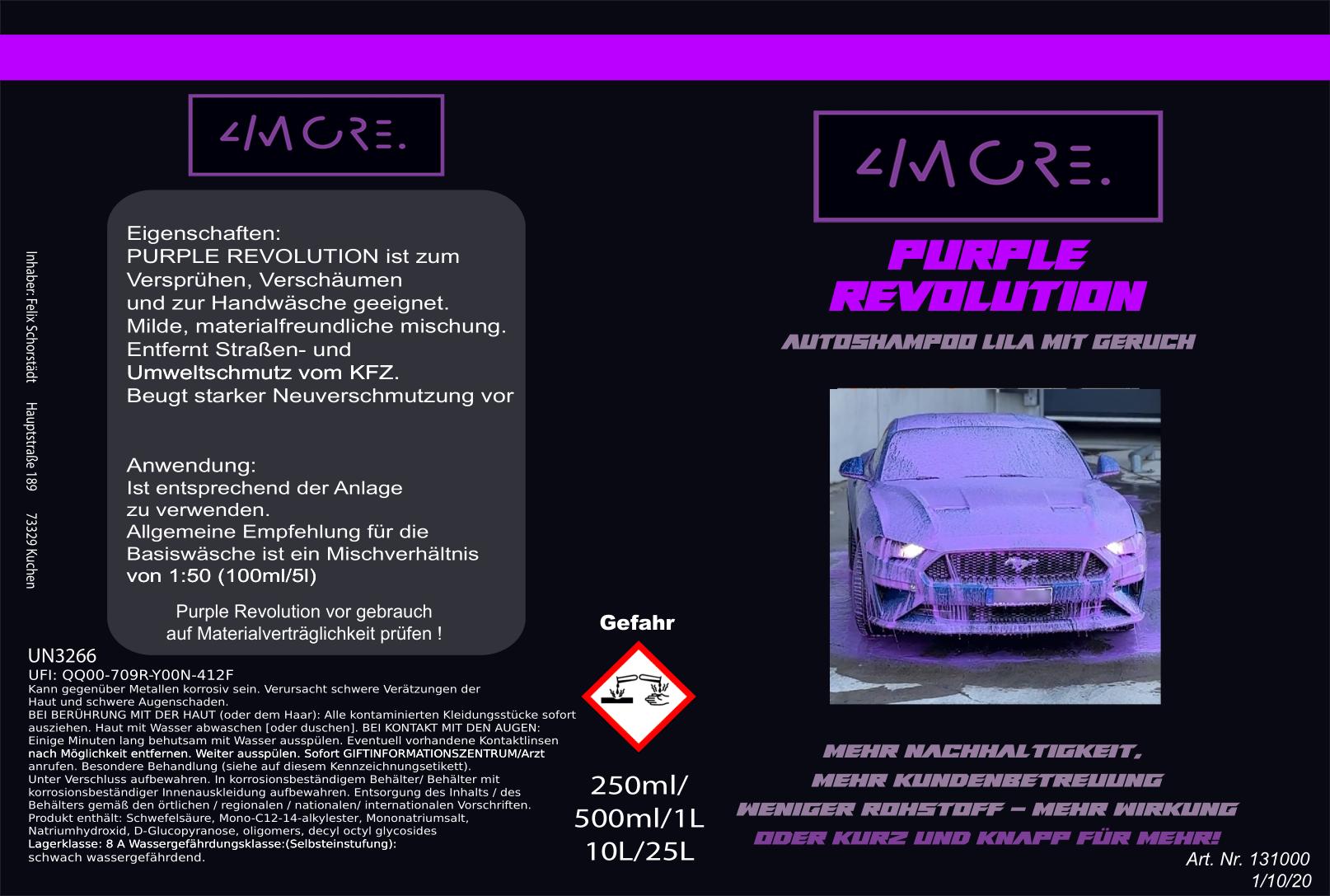 ANGEBOT | PURPLE REVOLUTION